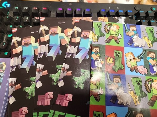 Minecraft wrapping papers 4 - minecraft,