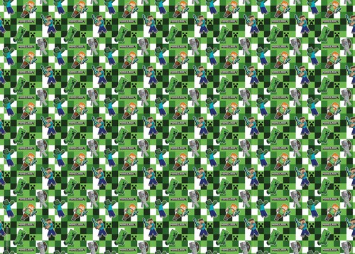 Minecraft wrapping paper - wrapping, 2
