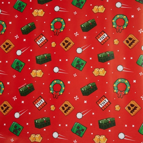 Minecraft christmas wrapping - minecraft,