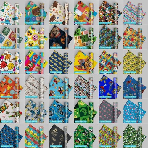 Boys wrapping paper - boys, birthday