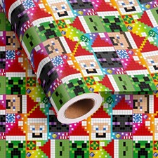Pixel Art Christmas Wrapping
