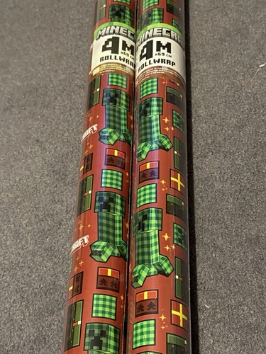 Minecraft wrapping paper - wrapping,